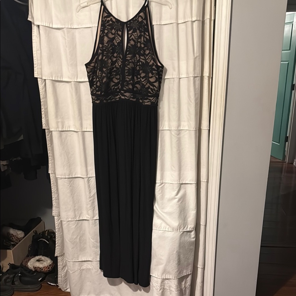 Full length prom dress